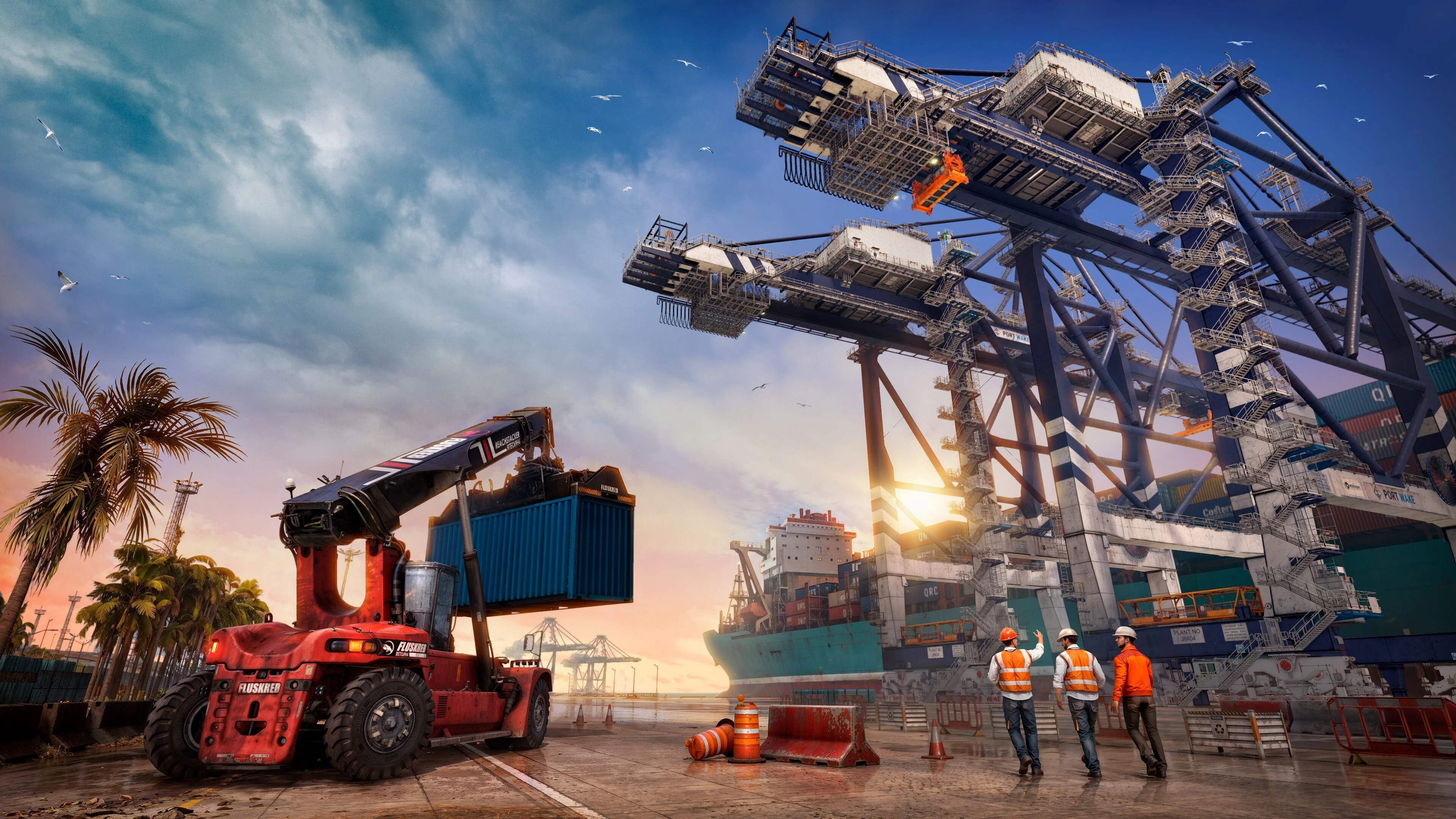 Docked: De nieuwe haven-simulator van Saber Interactive zet spelers aan het roer na een ramp